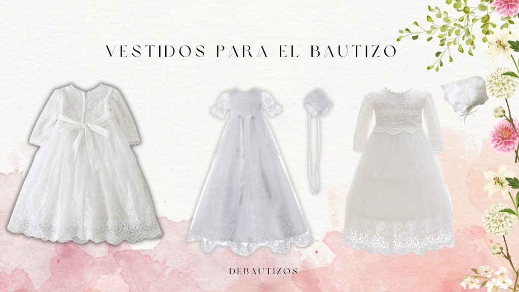 Vestidos Blanco Bautizo