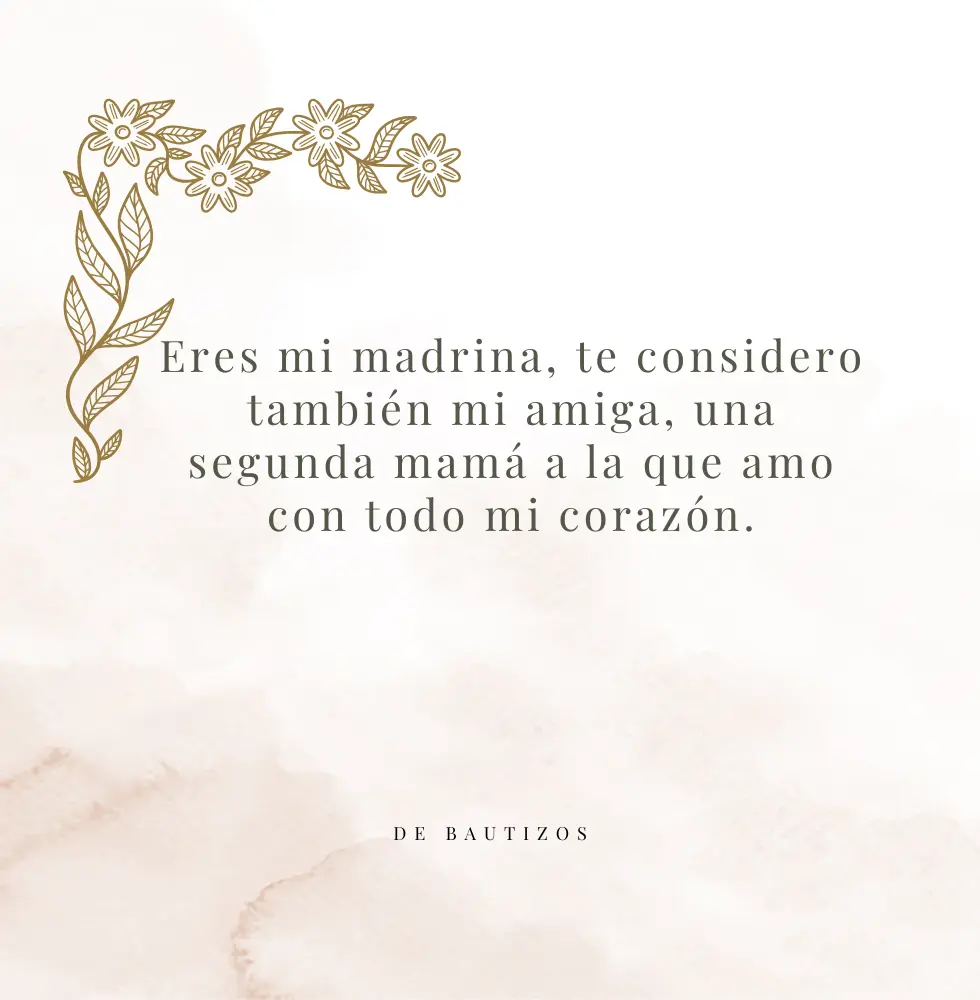 frases madrina de bautizos