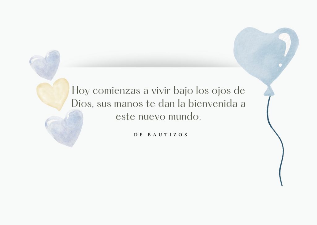 Frases para Bautizo 2026