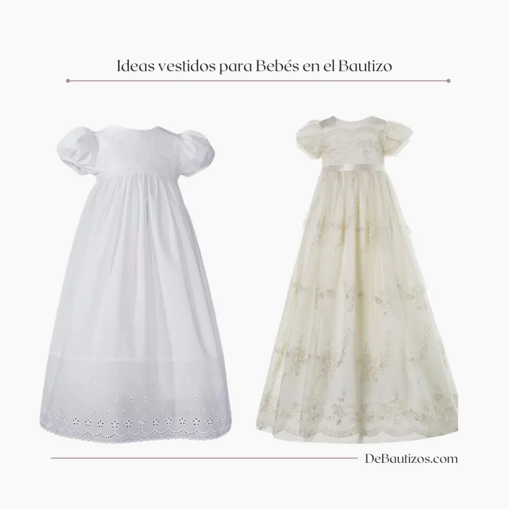etiqueta y protocolo bautizos cristianos- ideas de vestidos para bautizos niño o niña